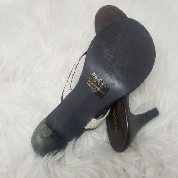 MAURICES BROWN HEELED SANDALS - Picture 10 of 11